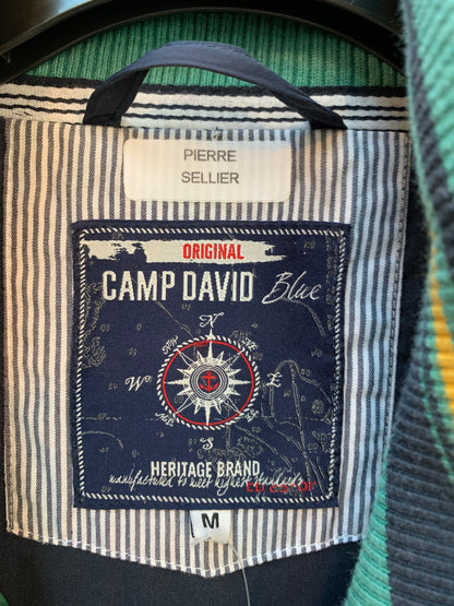 Men's Vintage Camp David Green Sea Jacket