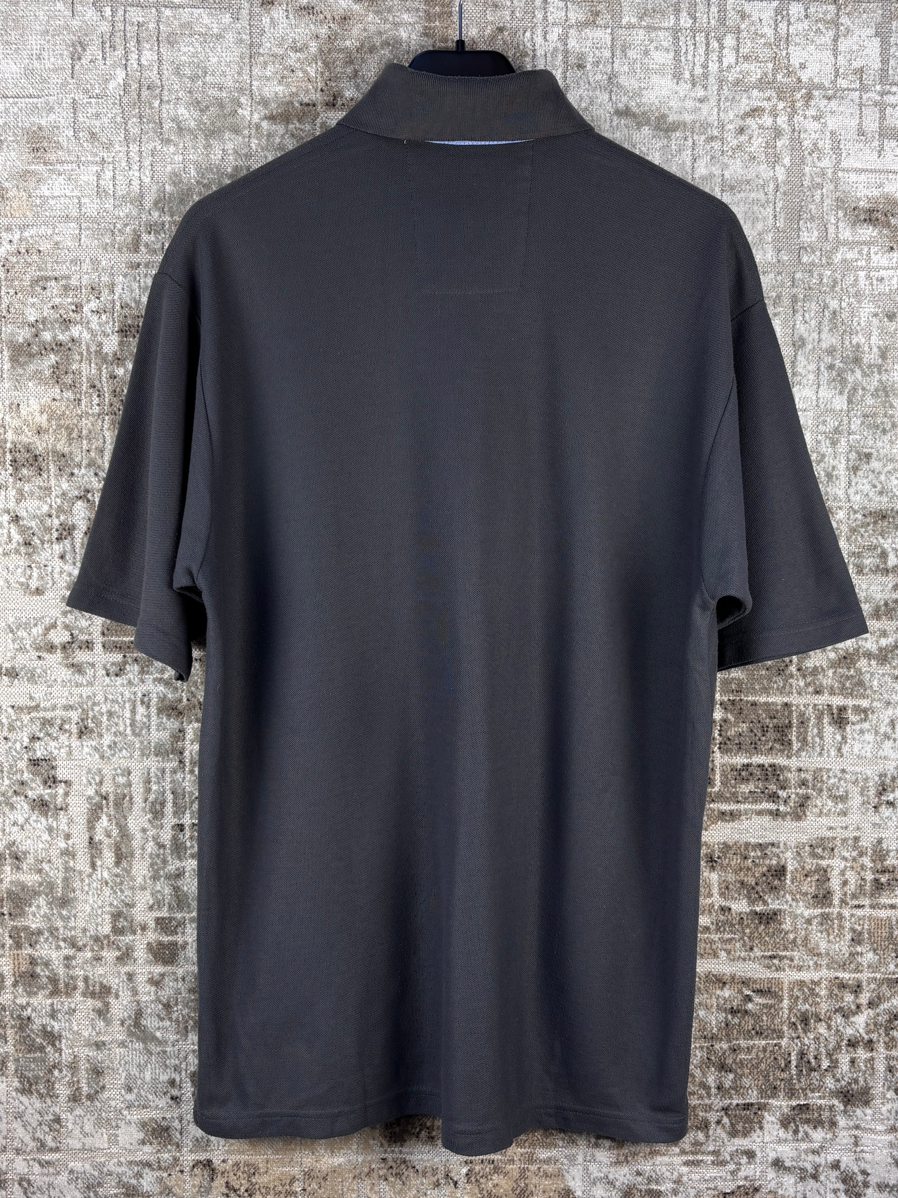Men's Vintage GANT Dark Grey Polo Shirt
