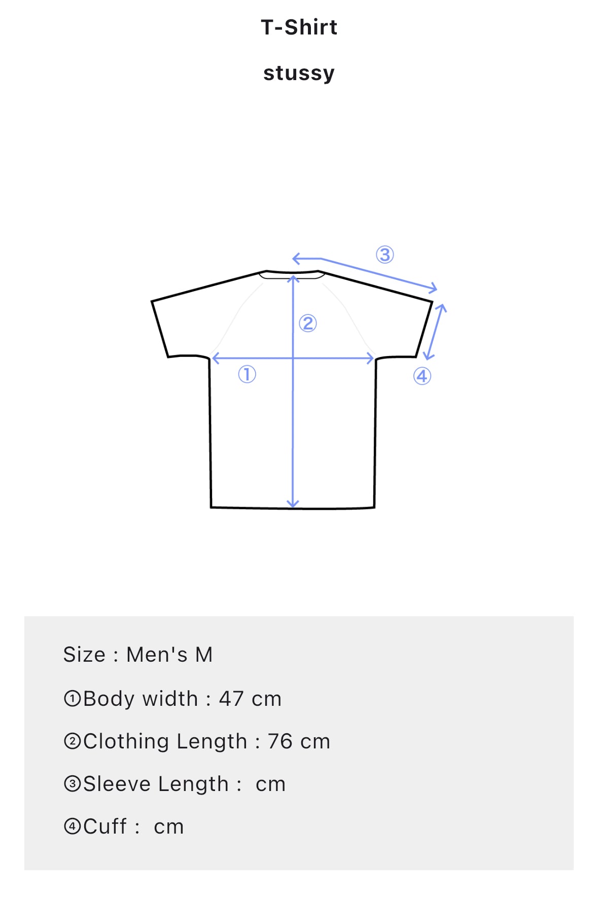 Stussy Purple T Shirt Men's M
