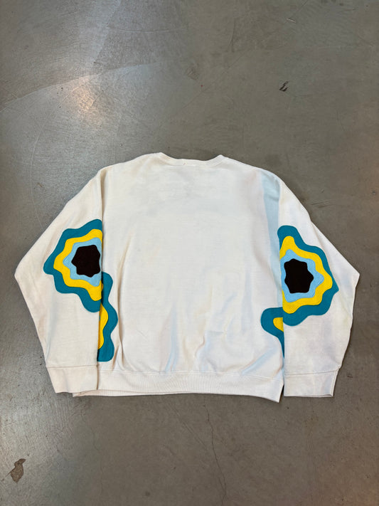 Nike Multicolor Abstract Long Sleeve Sweatshirt