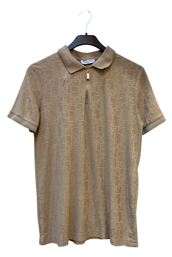 Christian Dior Boutique Trotter Zip Polo