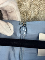 Valentino Garavani V Belted Light Blue Dress