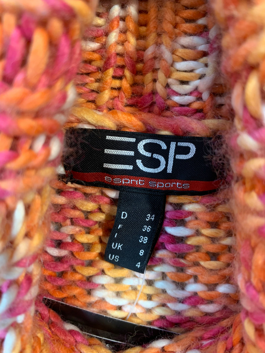 Esprit Sports Marled Turtleneck Knit Sweater