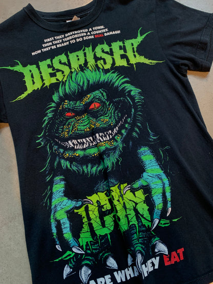 Vintage “DESPISED” Graphic Monster Print Black Short Sleeve T-Shirt