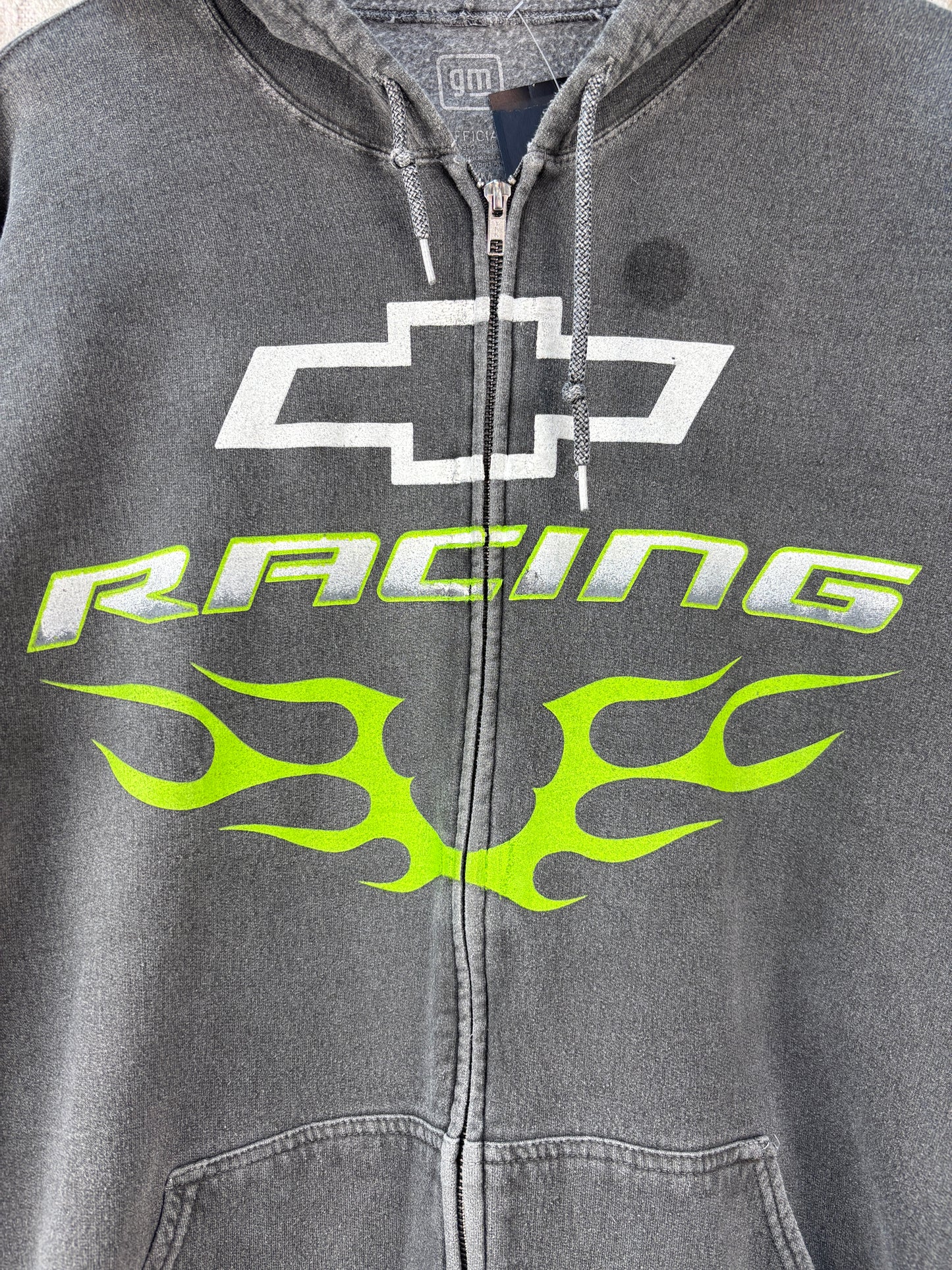 Mens Y2K Chevrolet GM Racing Hoodie