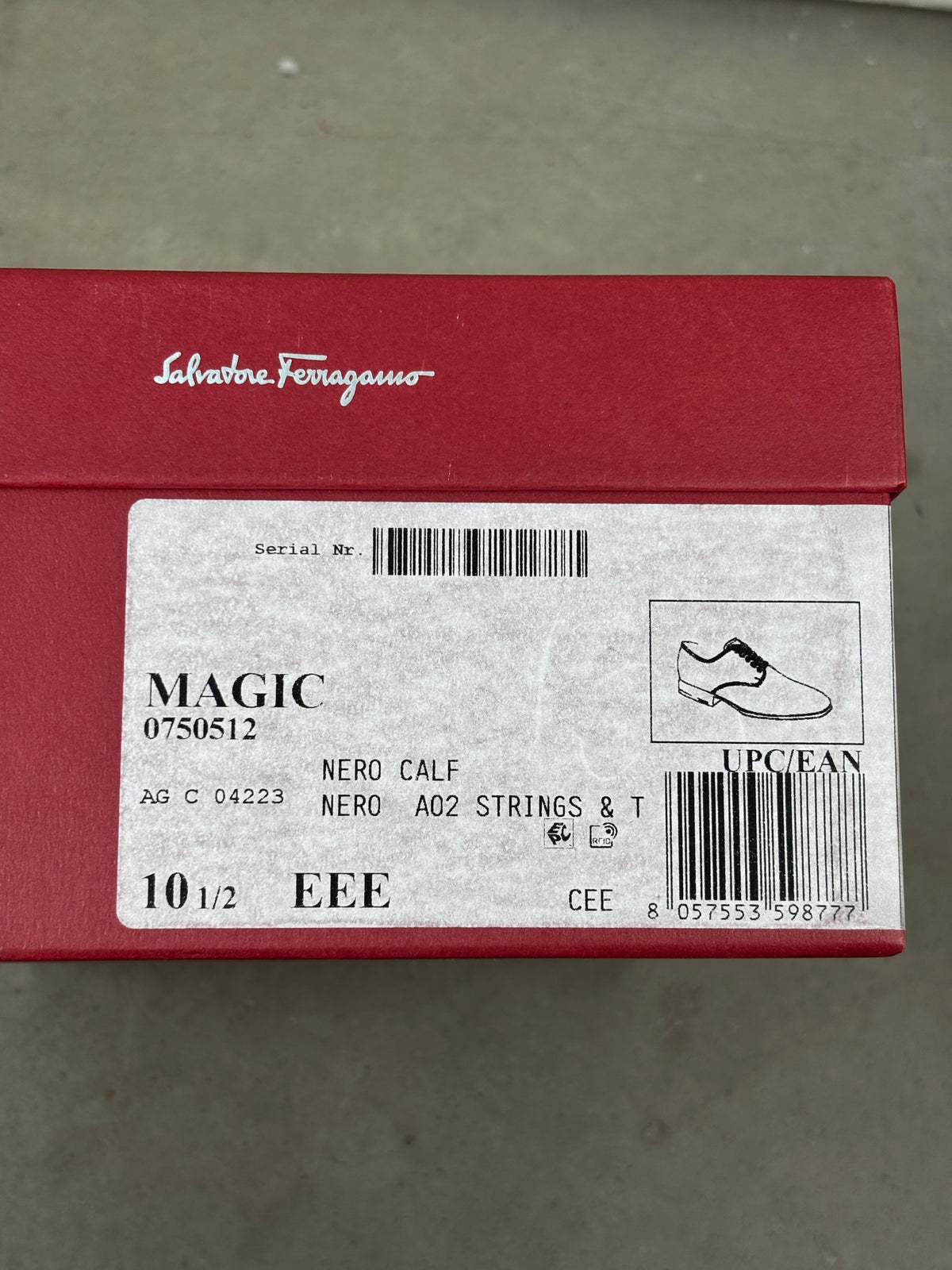 Ferragamo Magic Patent Leather Derby Shoes