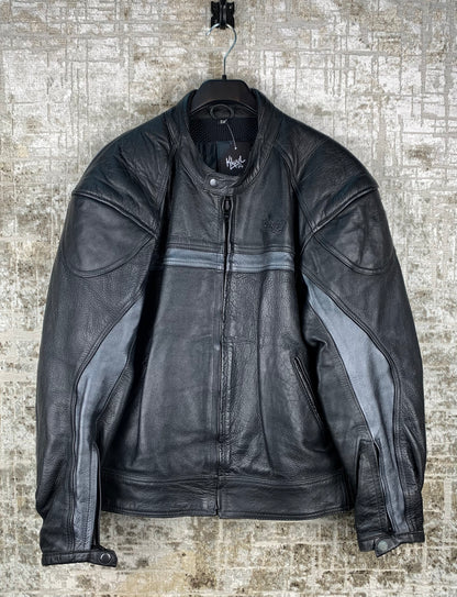 Men's Vintage Black Genuine Leather Jacket