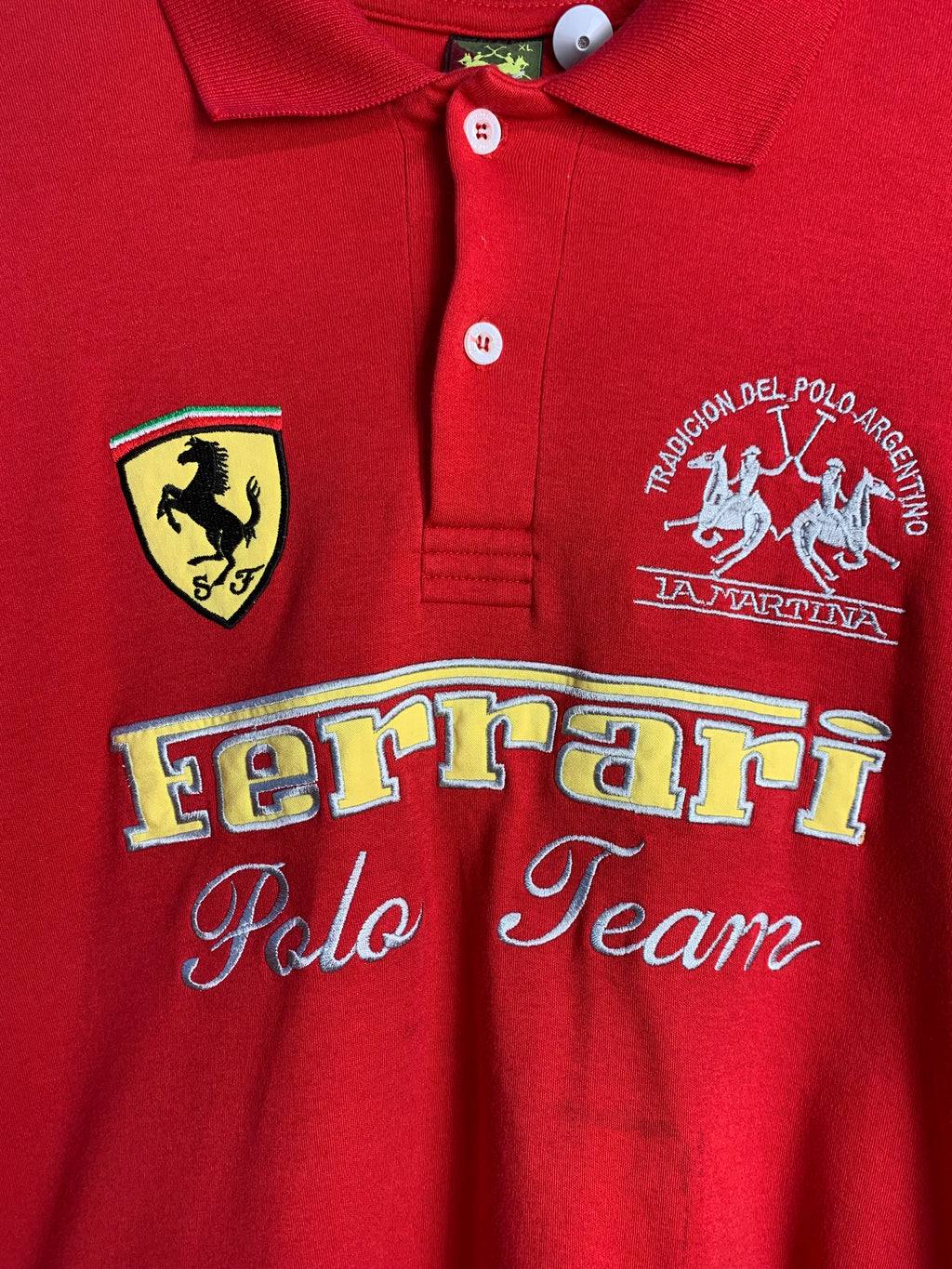 La Martina Ferrari Polo Team Polo Shirt