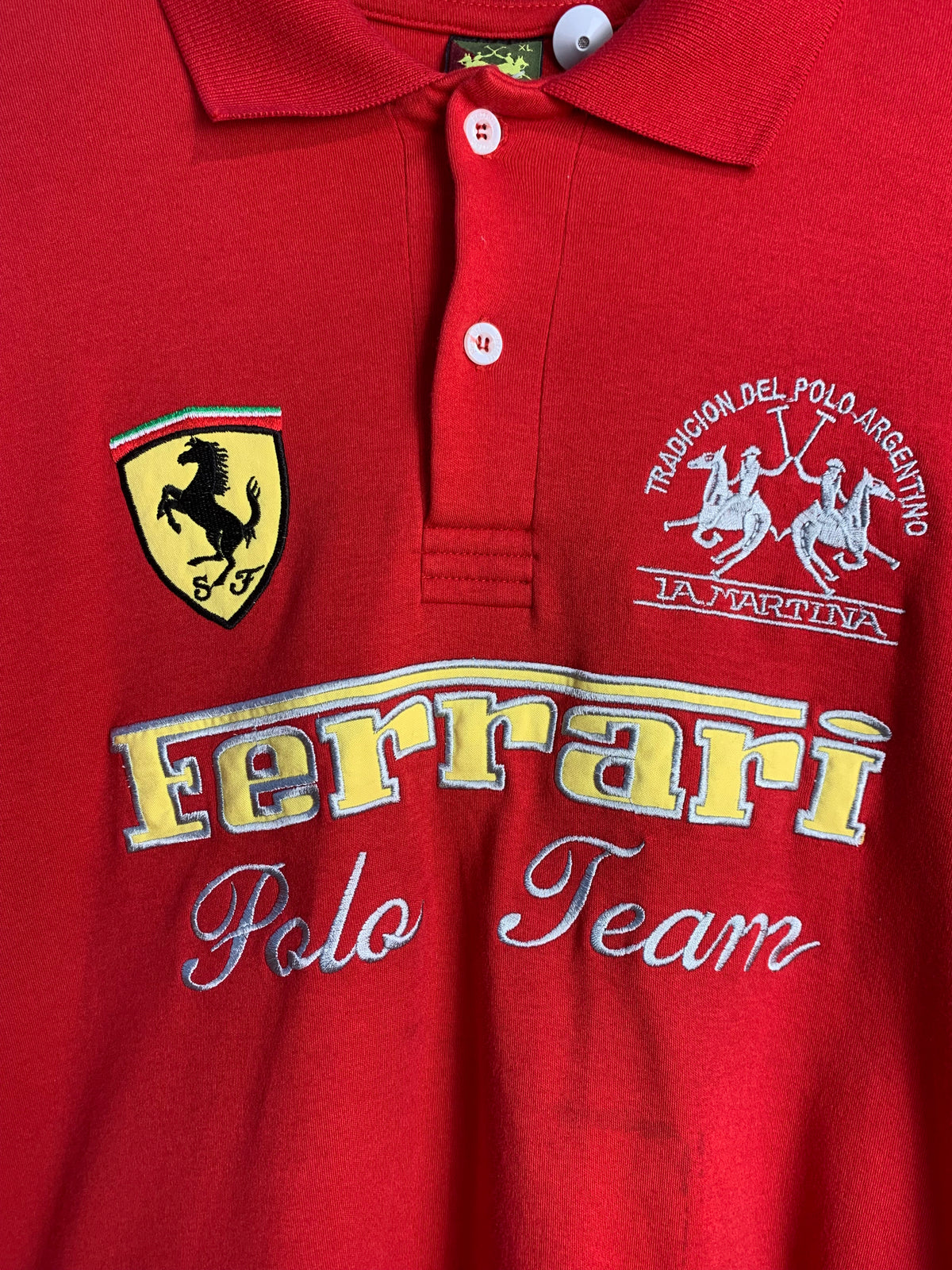 La Martina Ferrari Polo Team Polo Shirt