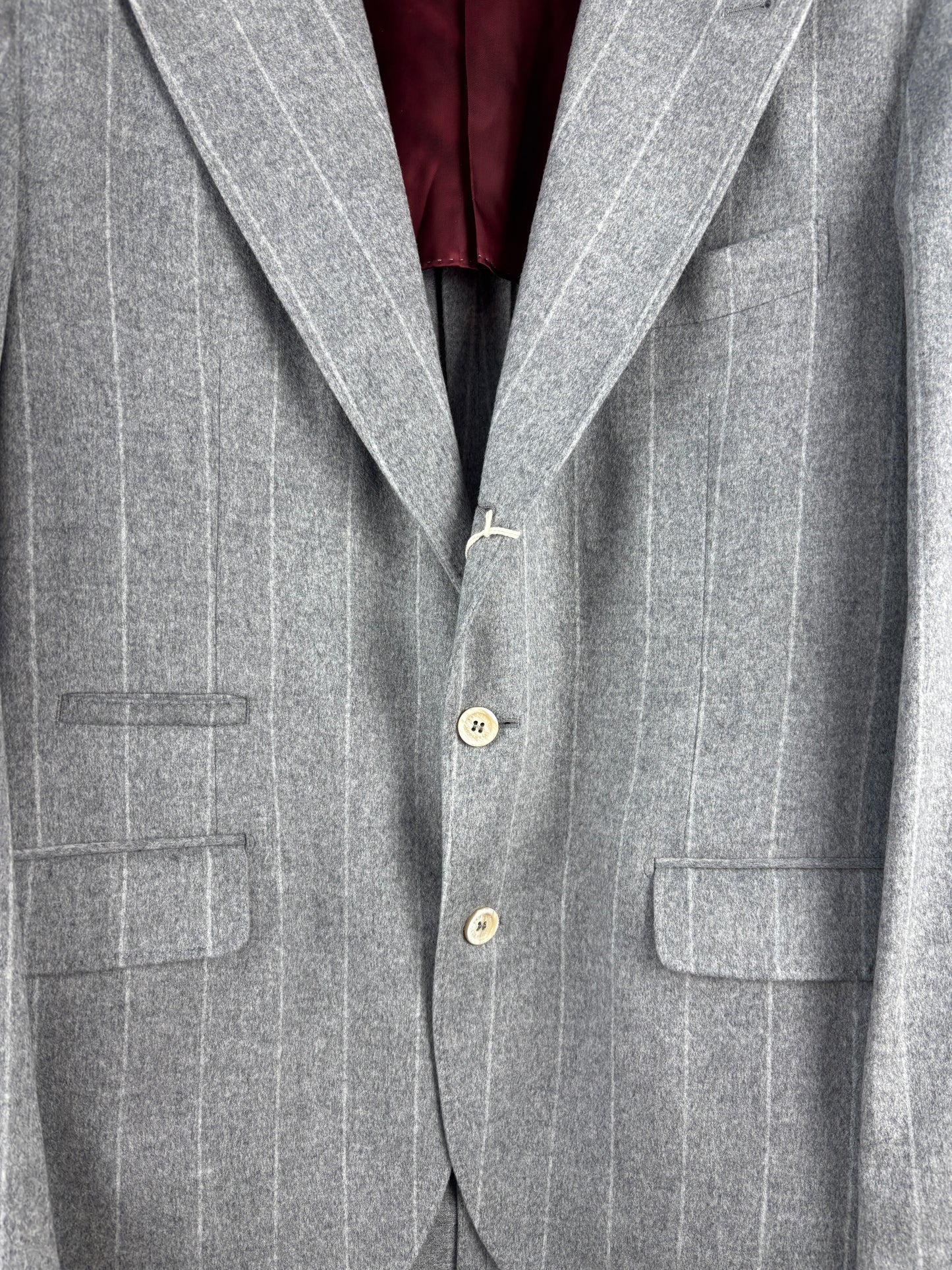 Brunello Cucinelli Grey Flannel Blazer