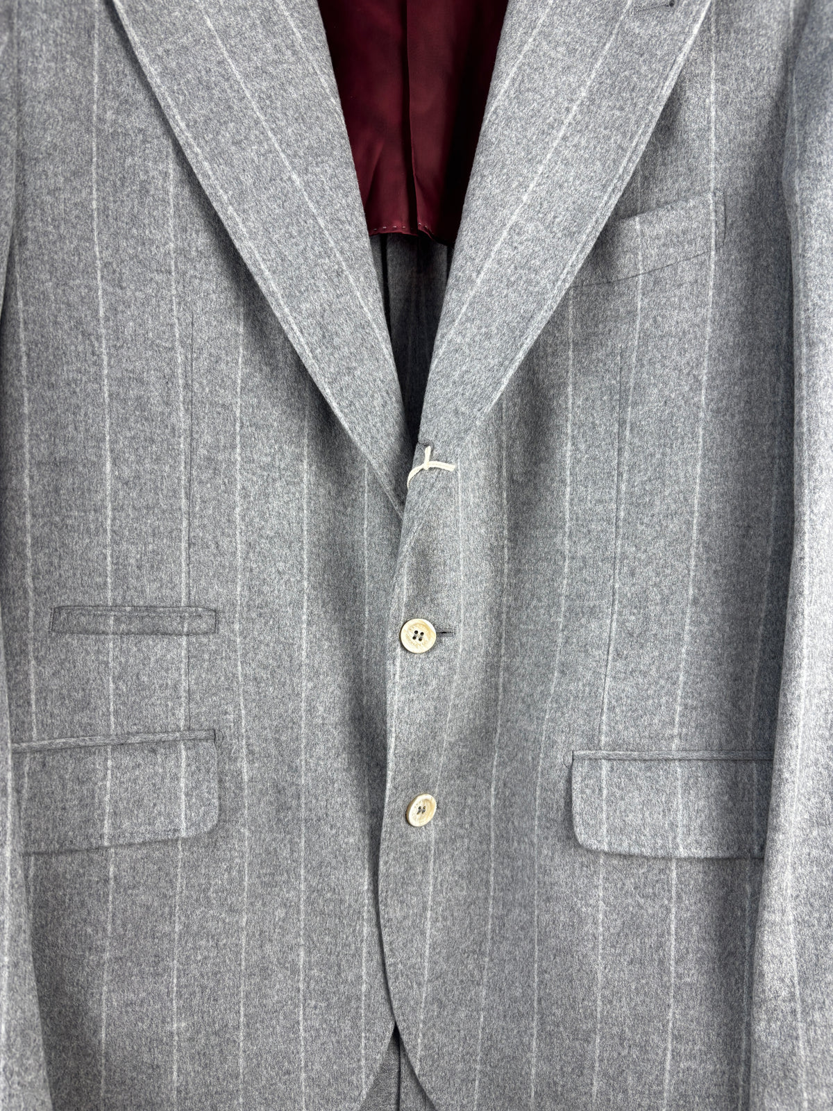 Brunello Cucinelli Grey Flannel Blazer
