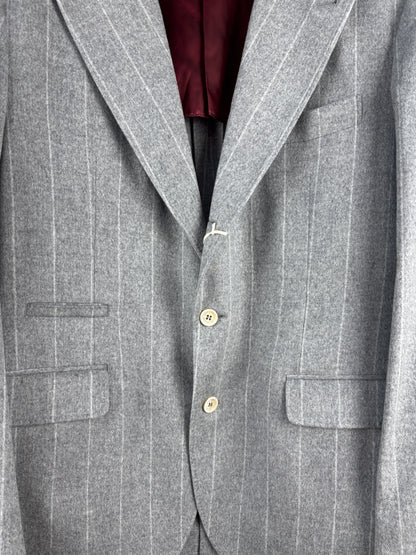 Brunello Cucinelli Grey Flannel Blazer