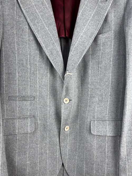 Brunello Cucinelli Grey Flannel Blazer