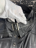 Men's Vintage Black Leather Jacket