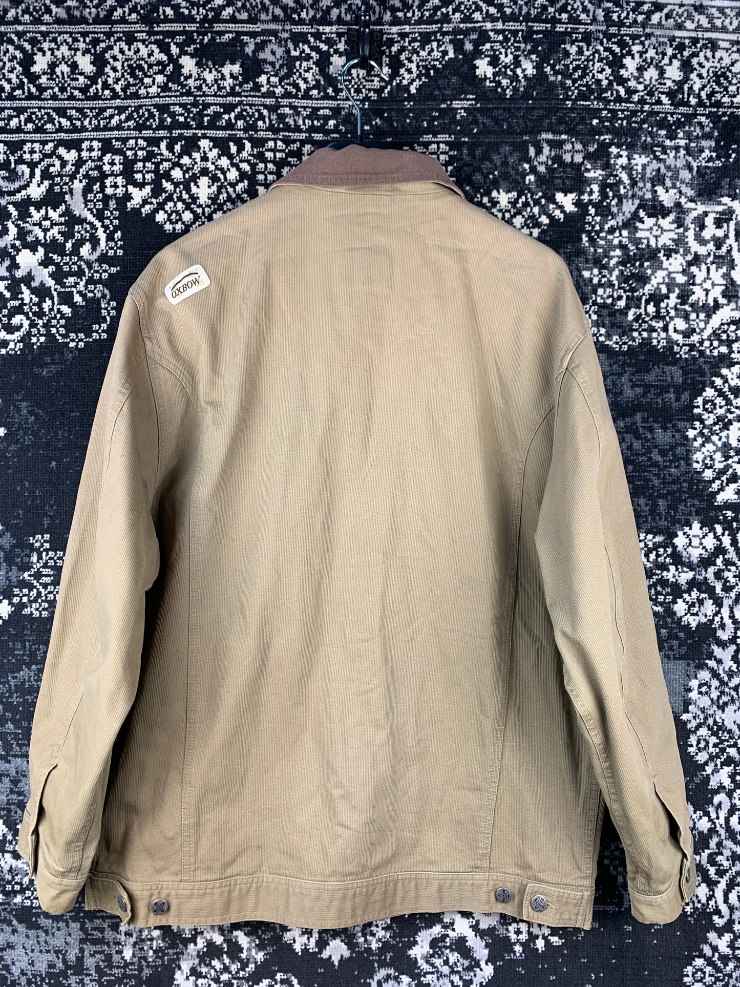 Mens Vintage Oxbou Chore Workwear Jacket