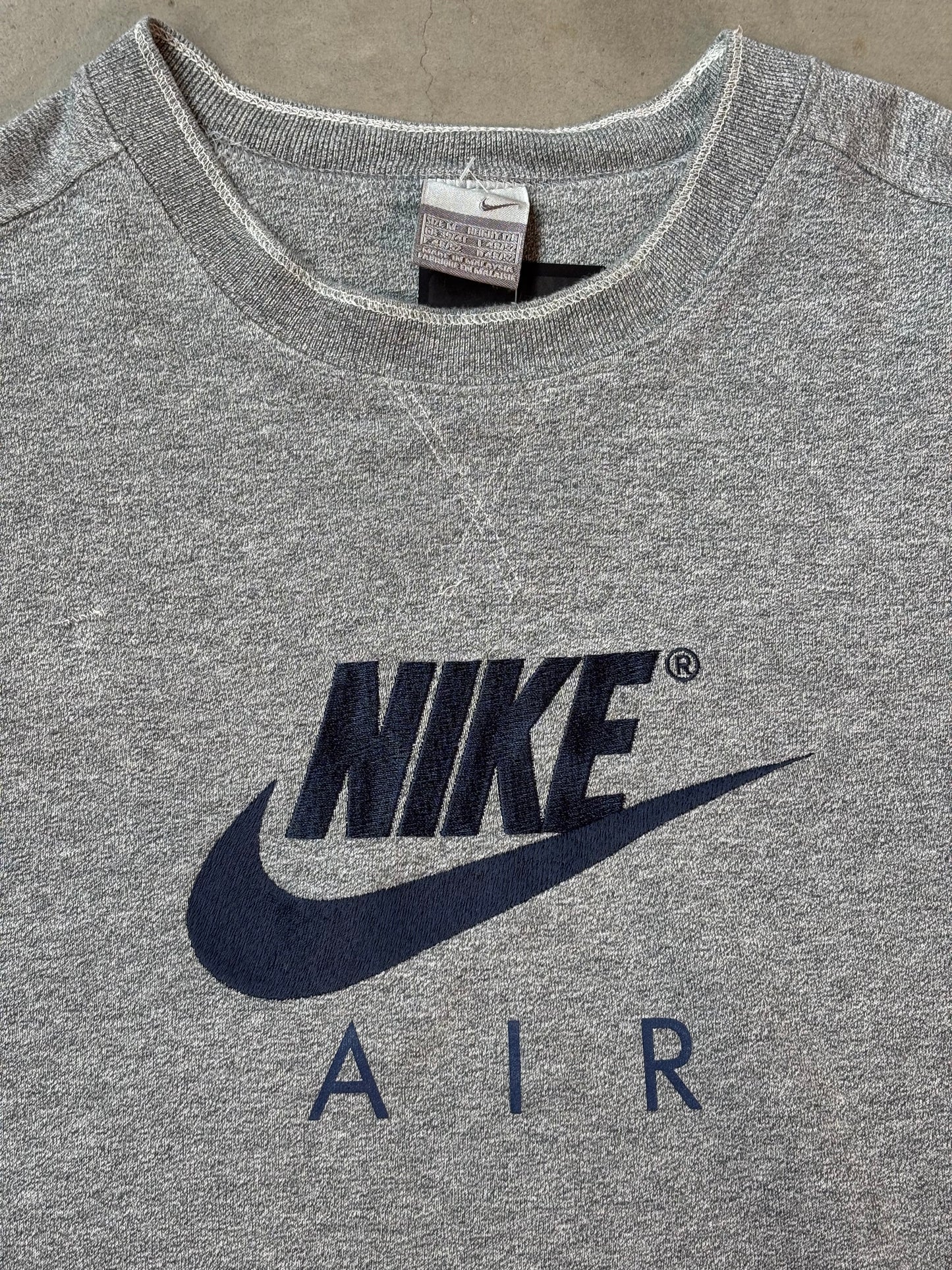 Men's Gray Nike Air Sweatshirt