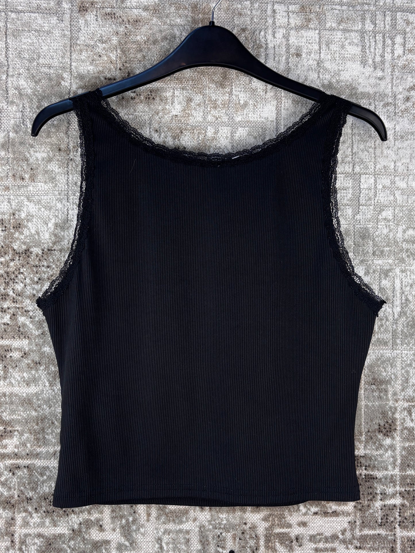 Women’s Y2K No Evading Black Tank Top