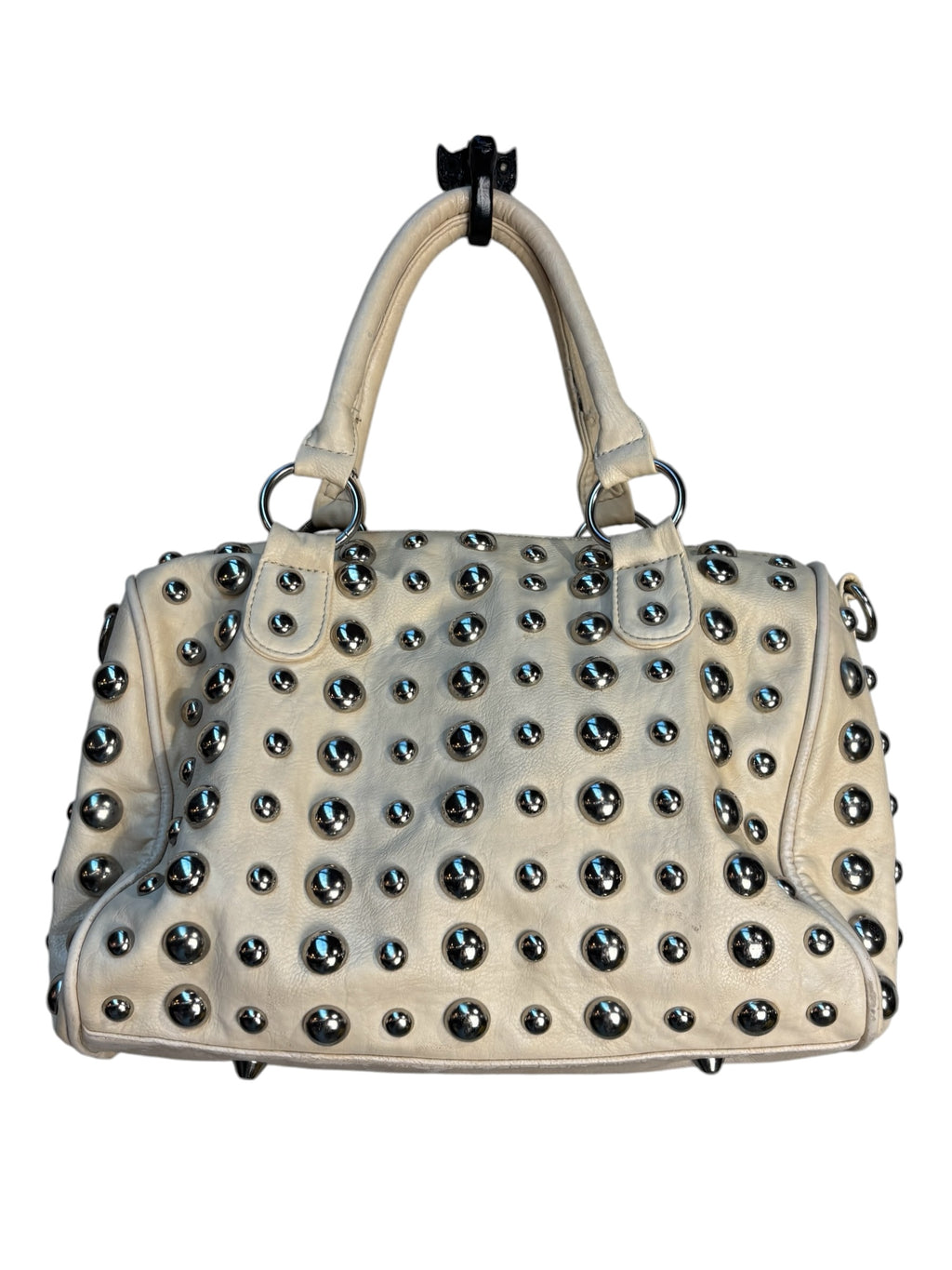 Y2K Silver Studded Handbag