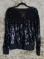 T. Religion Sequin Logo Sweatshirt