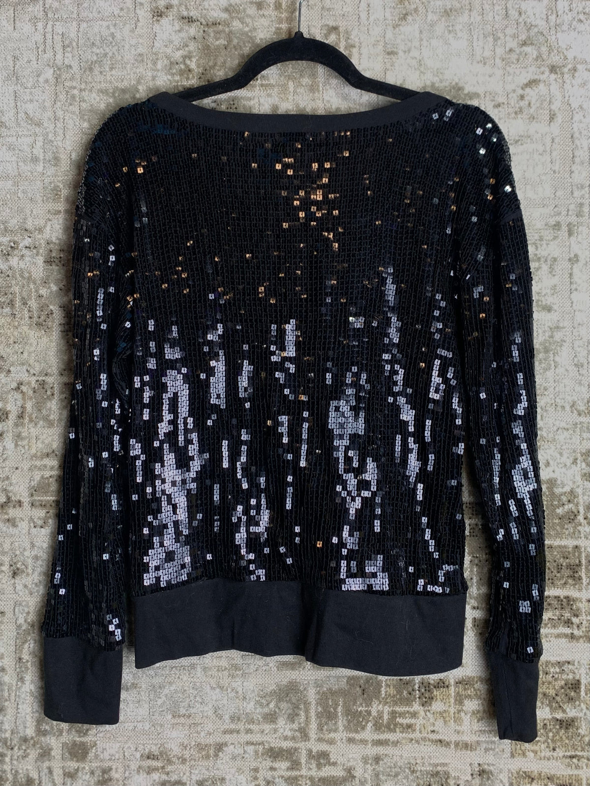 T. Religion Sequin Logo Sweatshirt