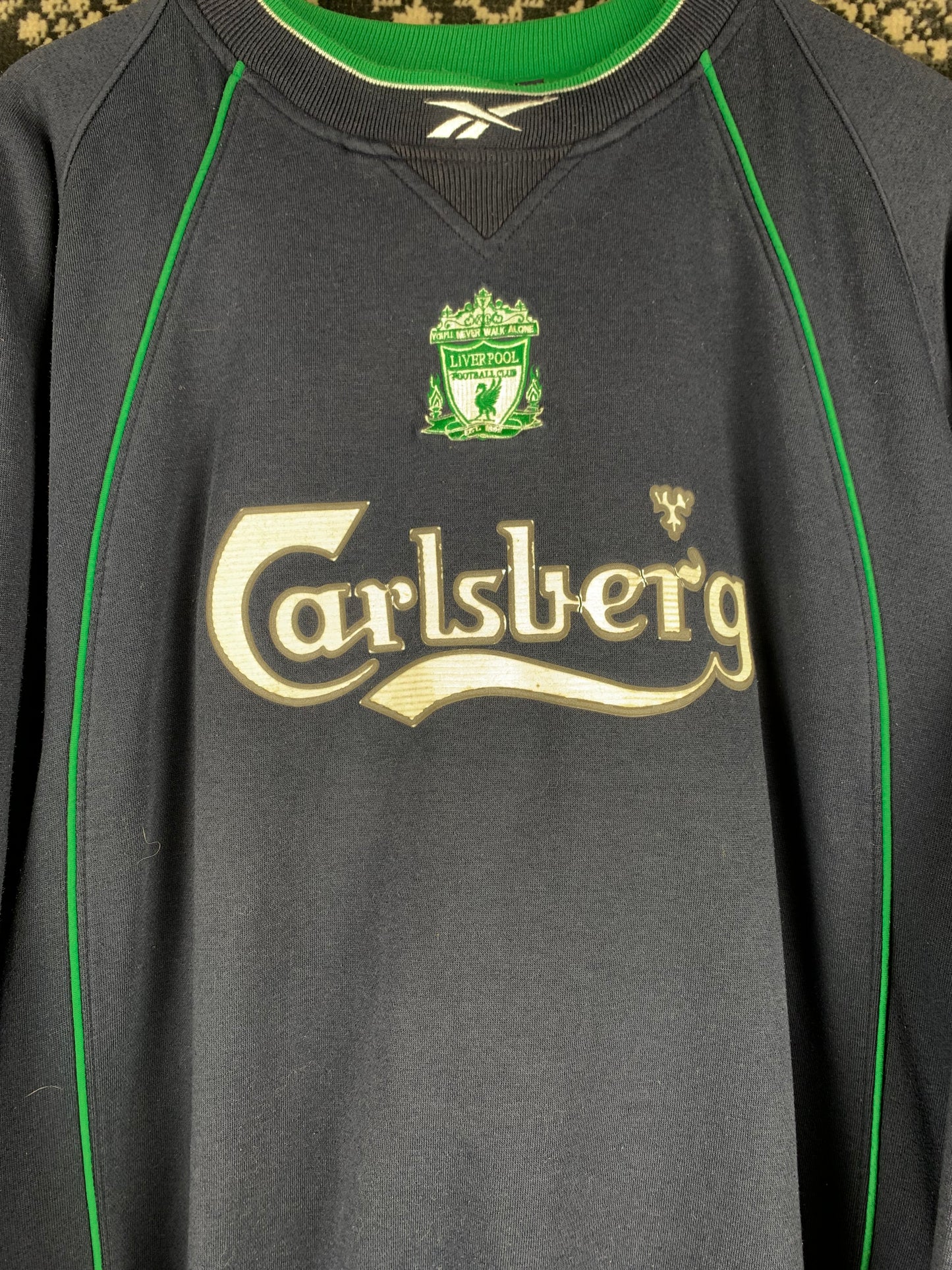 Mens Vintage Reebok Carlsberg Sweatshirt