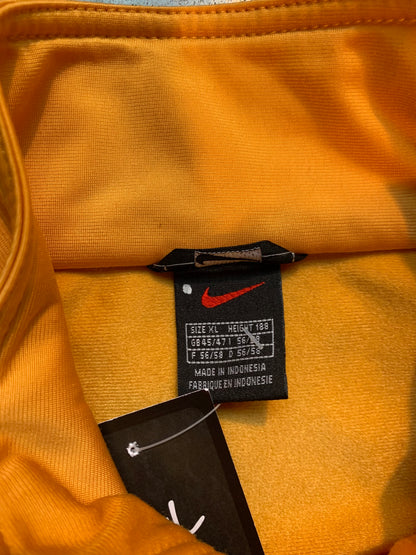 Mens Yellow Nike Track Jacket