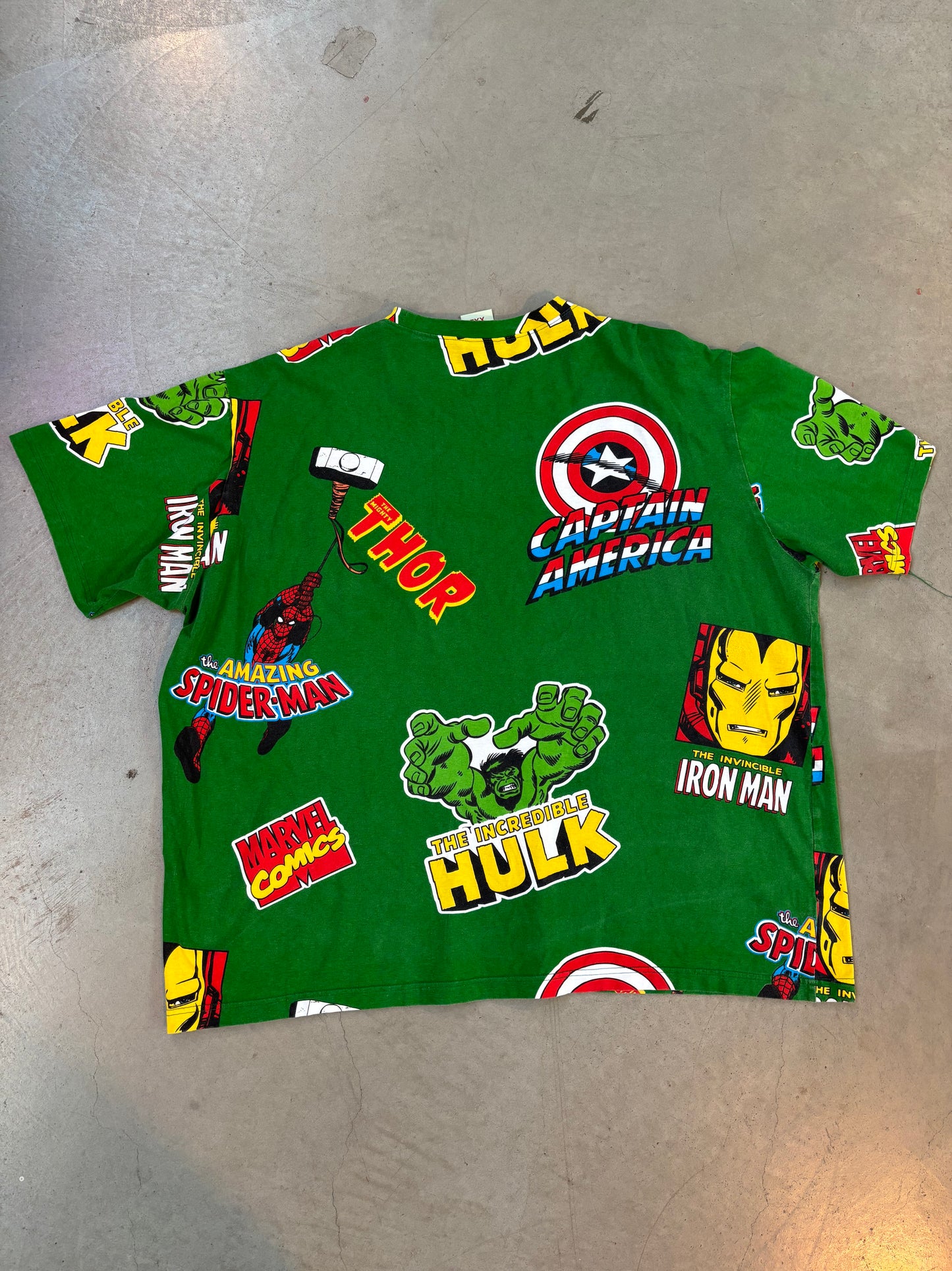 Marvel Heroes Green T-Shirt