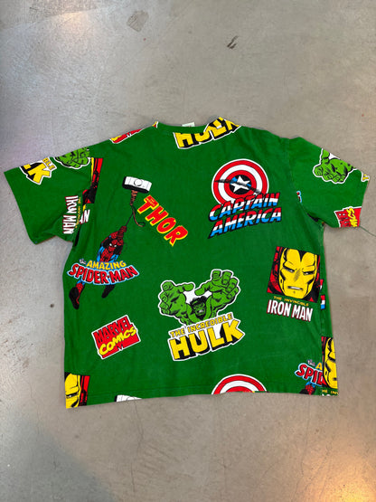 Marvel Heroes Green T-Shirt