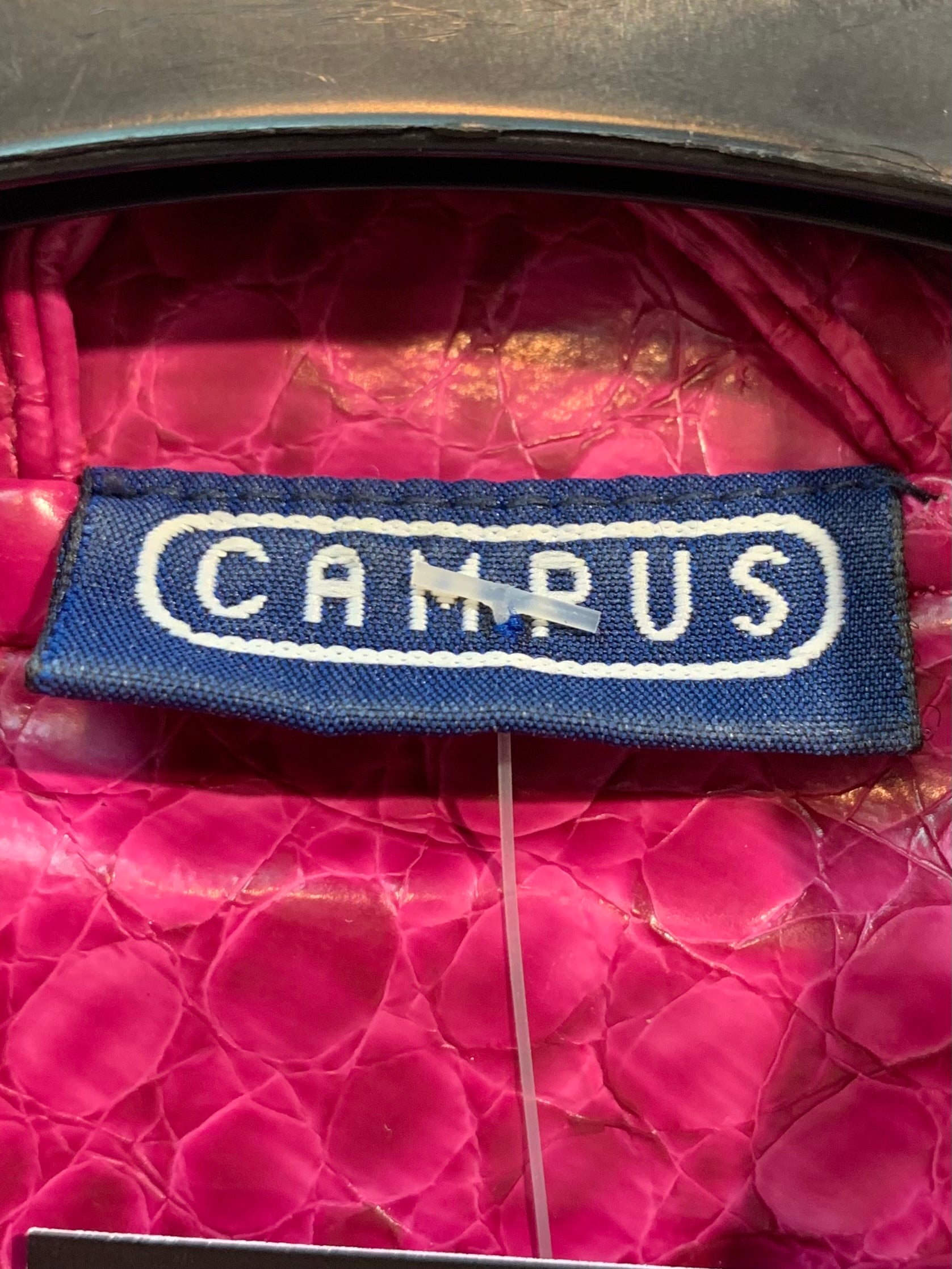 Campus Y2K Snakeskin Zip Jacket