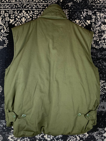 Men's Vintage Khaki Utility Workwear Vest