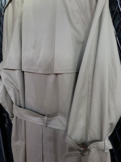 Vintage Burberrys Beige Long Trench Coat
