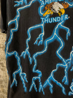 Caribbean Dream Vintage Black Graphic T-shirt