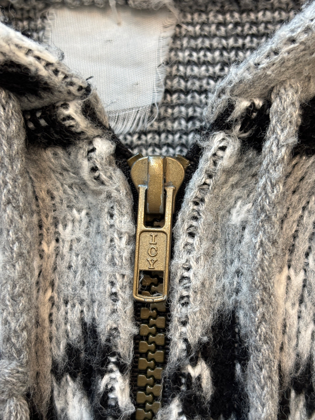 Dreamcatcher Knit Zip Hooded Cardigan