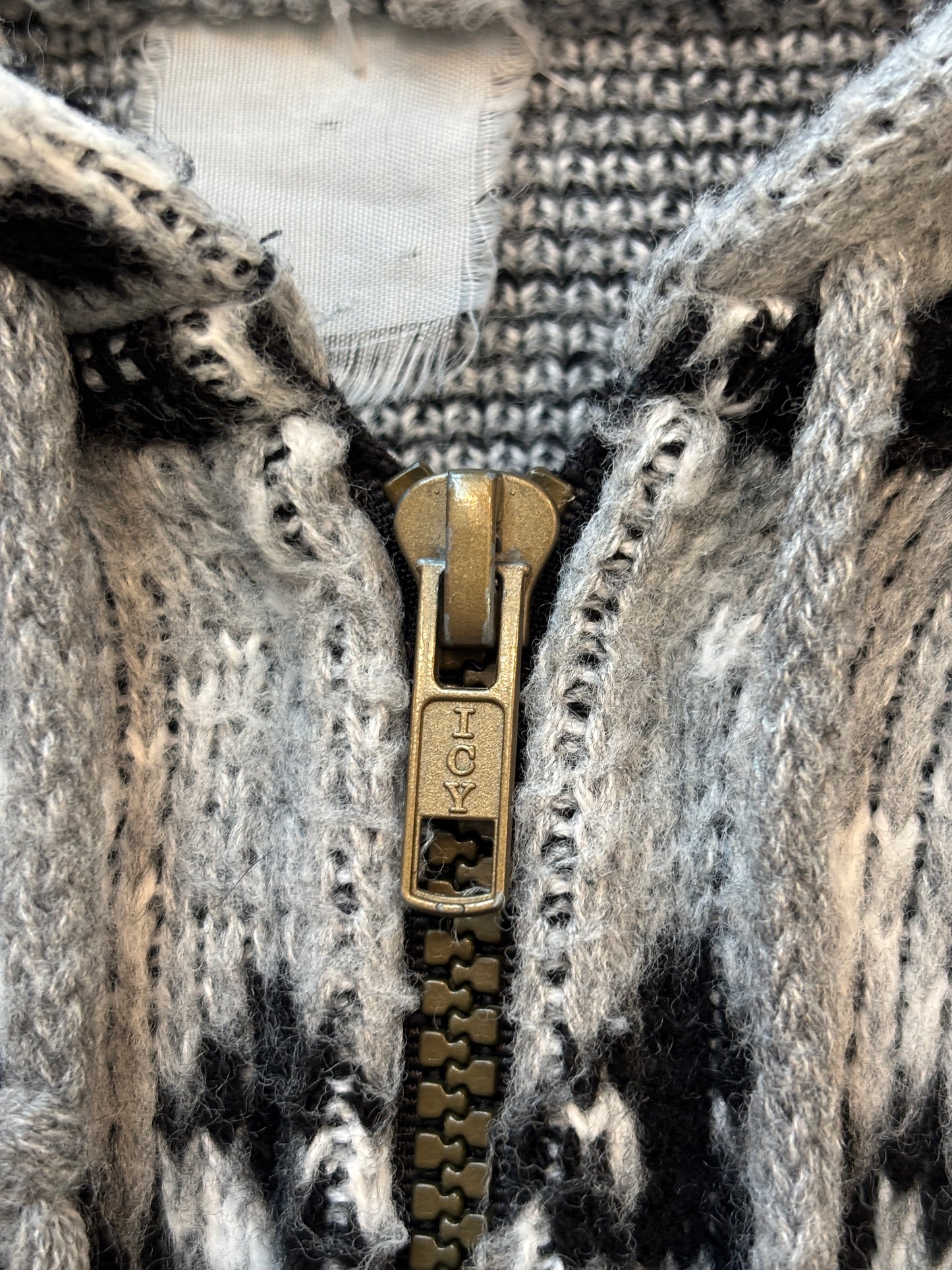 Dreamcatcher Knit Zip Hooded Cardigan