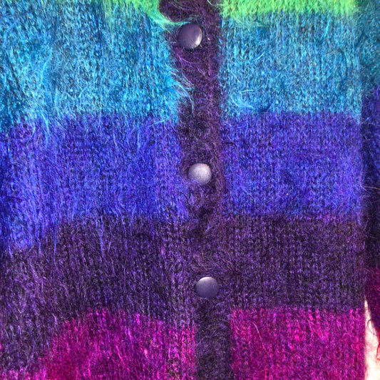 Colorful Knitted Cardigan