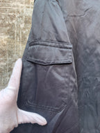 Vintage Bomber Jacket with Faux Fur Collar