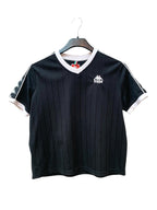 Kappa Pinstripe V-Neck Football Tee