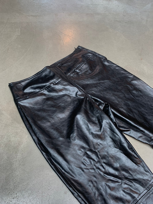 Adessa Women’s Faux Leather Pants Size 42
