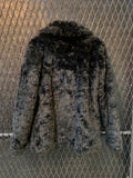 Womens Y2K Fur Jacket