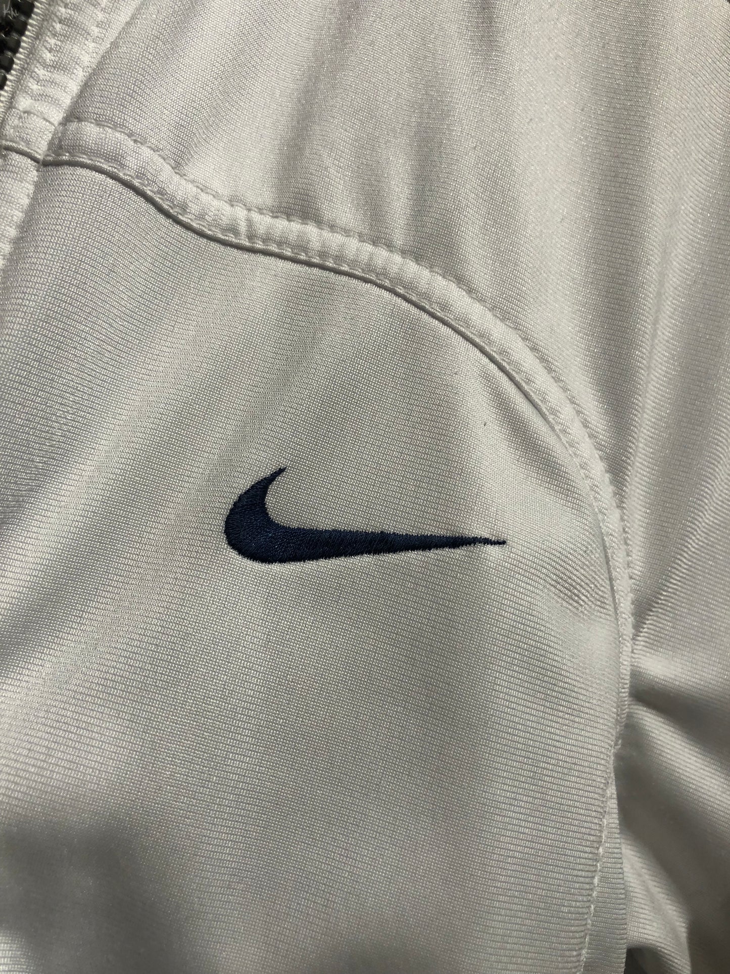 Nike White Track Jacket