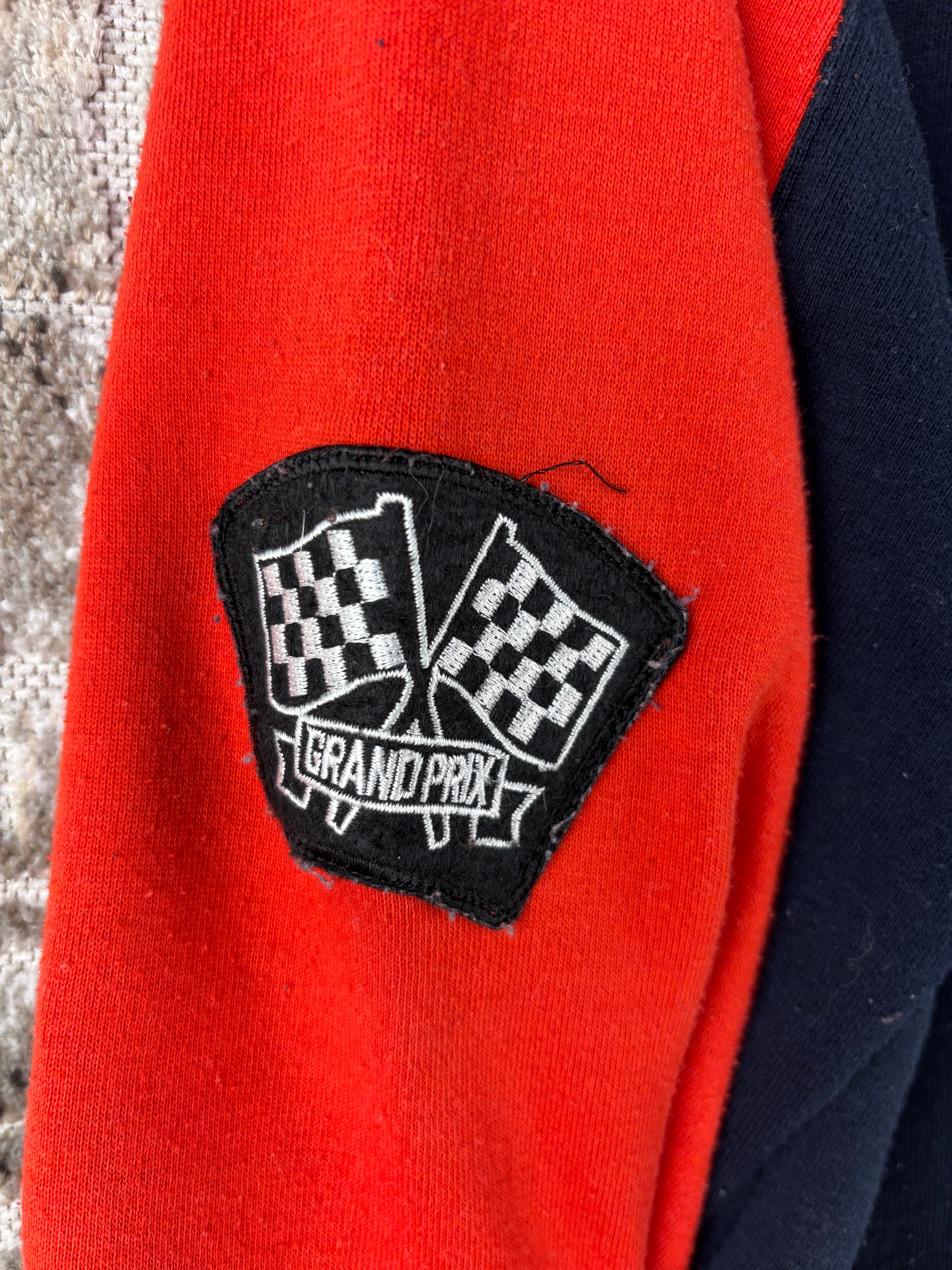 Mens Vintage Daytona Racing Zip Up Sweatshirt