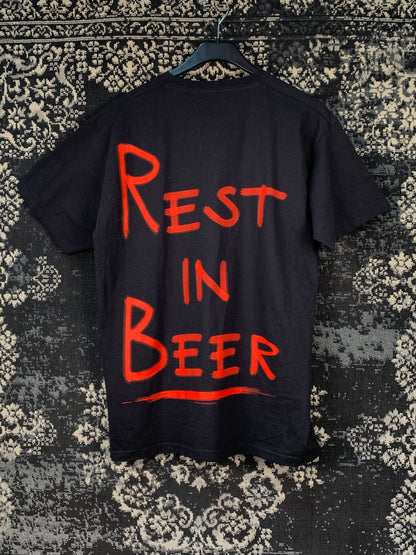 Mens Y2K Fruit of The Loom R.I.B Graphic T-Shirt