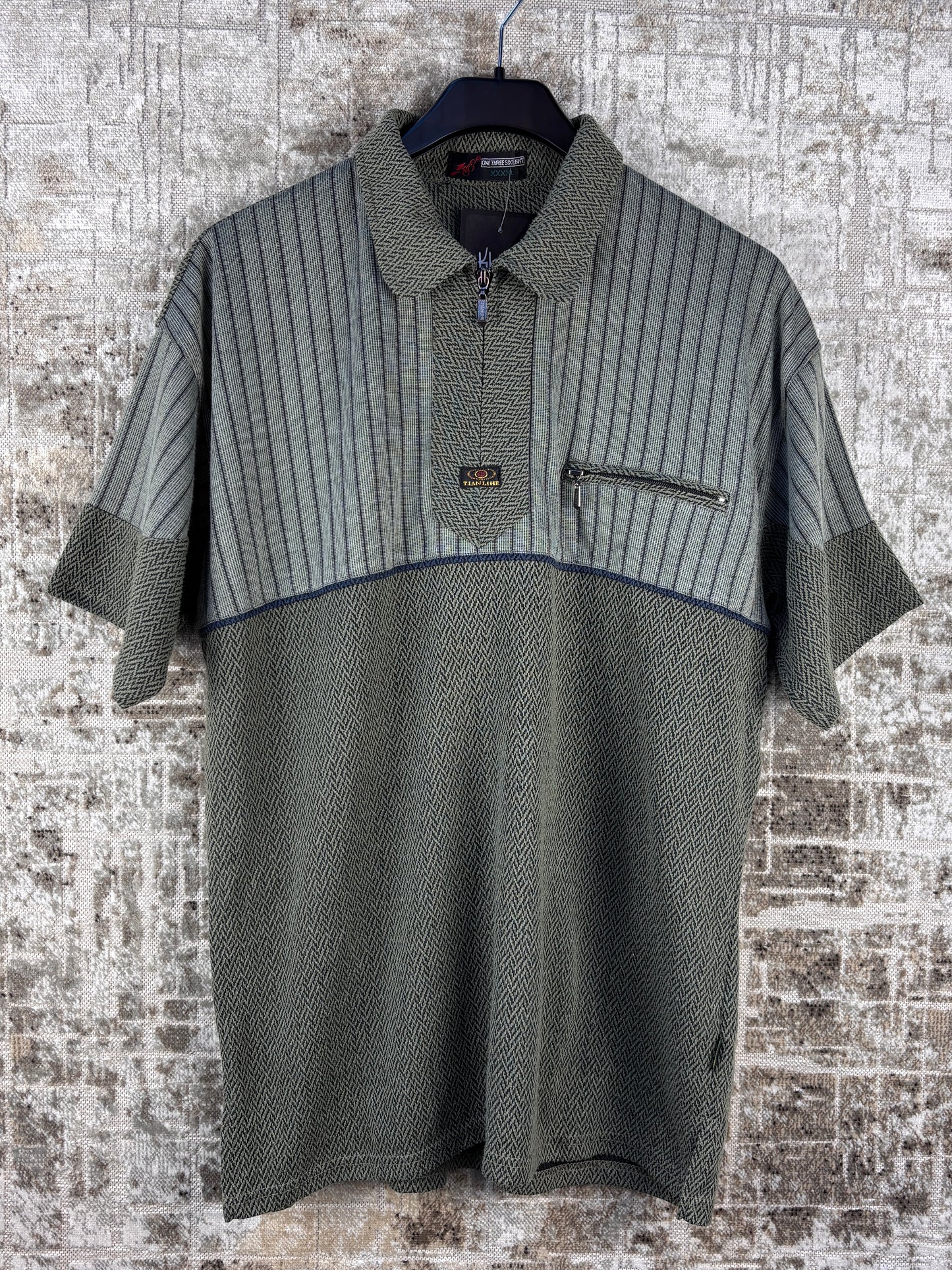 Vintage Khaki Polo Shirt