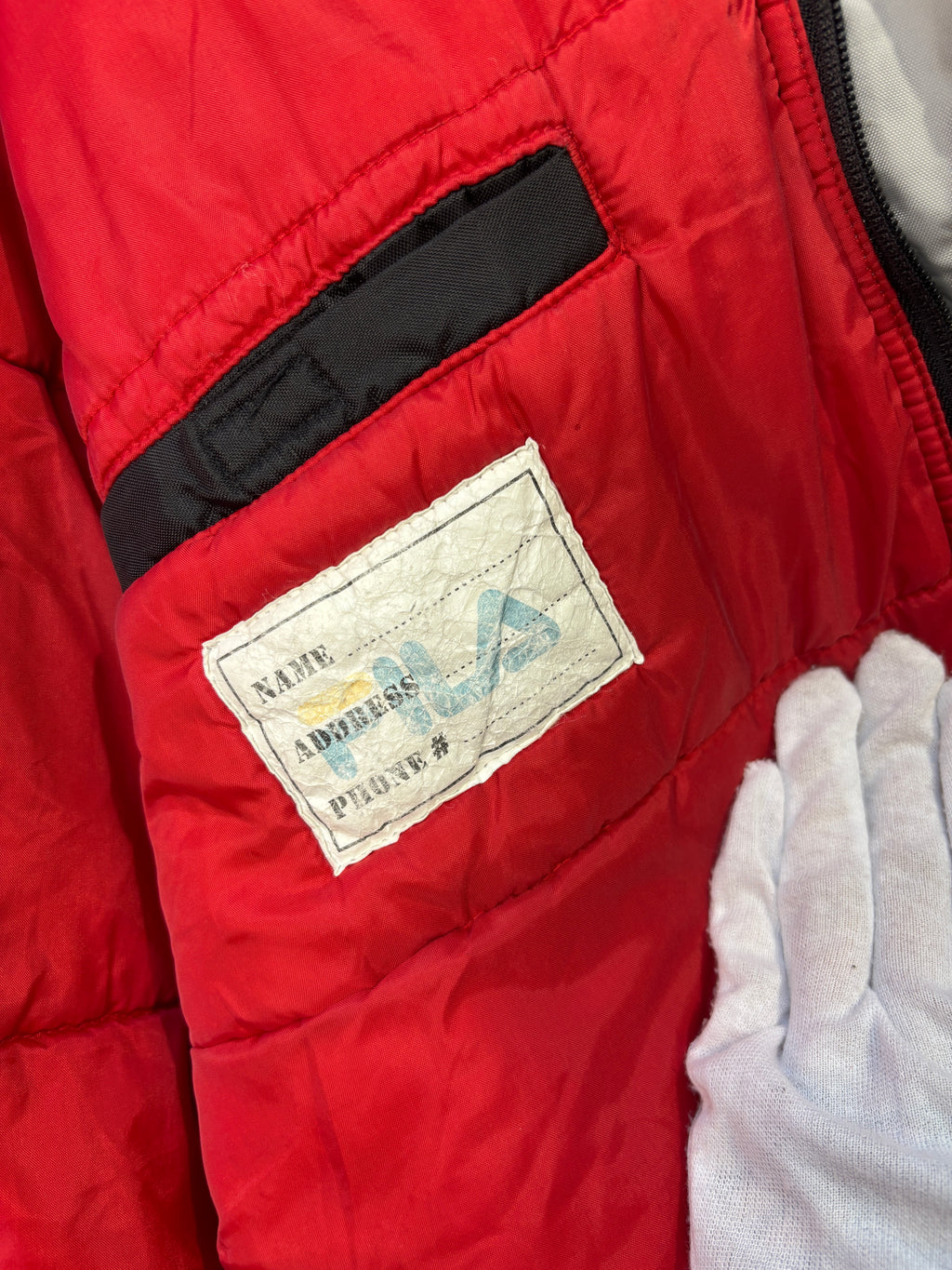 Fila Spellout Insulated Puffer Jacket