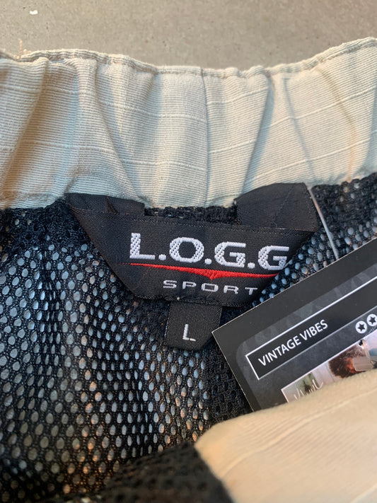 L.O.G.G Beige Cargo Shorts Men M