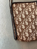 Vintage Christian Dior Brown Shoulder Bag