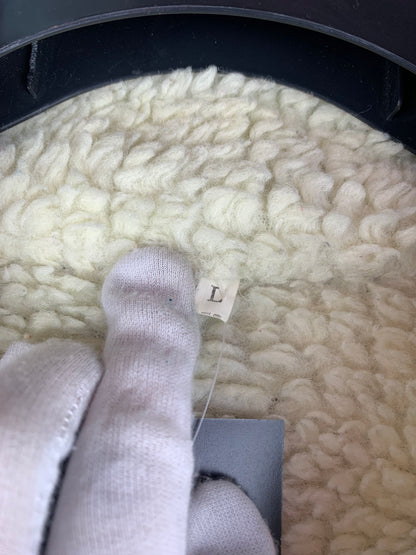 Men’s Vintage Brown Suede Sherpa Coat