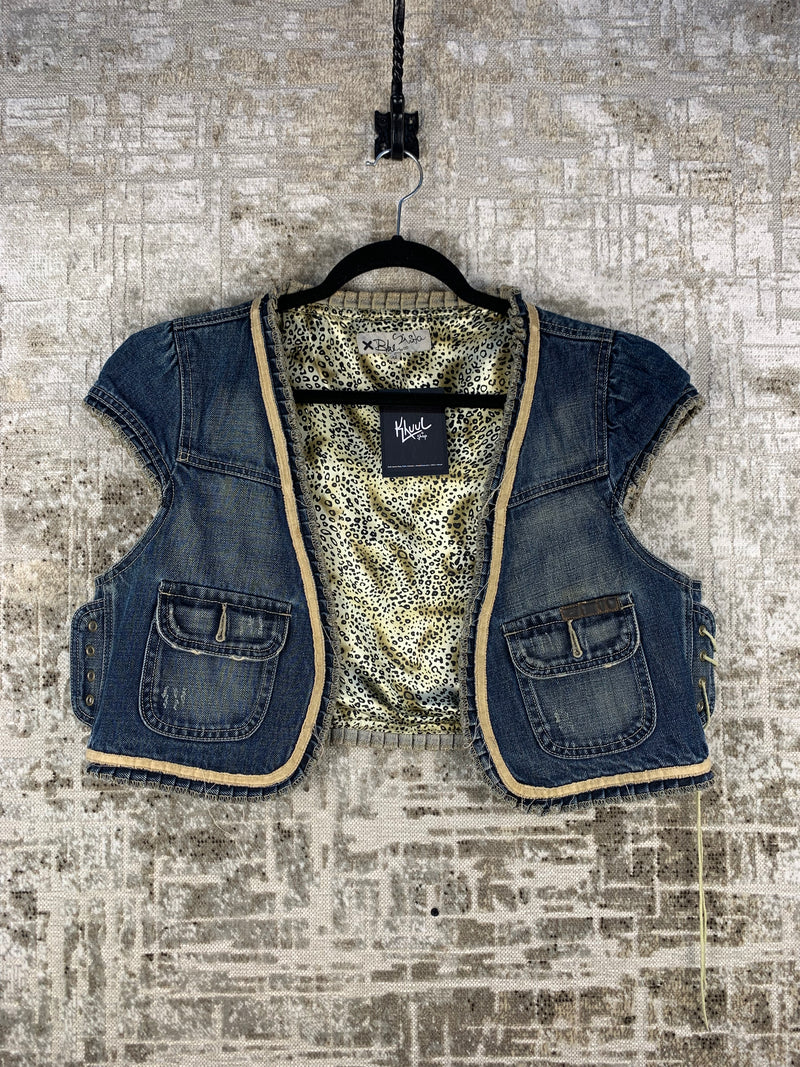 Women's Vintage Y2K Denim Vest