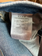 Mens Carhartt WIP Newel Denim Blue Shorts