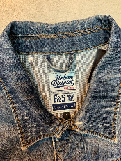 "Urban District" Blue Jean Jacket